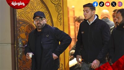 جروح في وجهه.. أحمد السقا يثير الجدل في عزاء والدة باسم سمرة‎