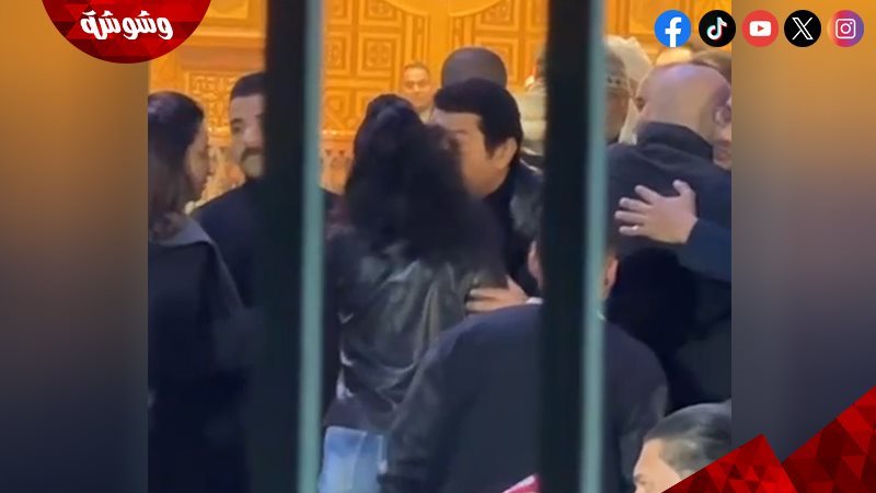 عزاء والدة باسم سمرة