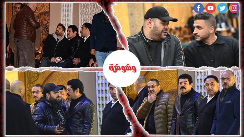 عزاء والدة باسم سمرة