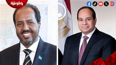 السيسي يجري اتصالًا هاتفيًا بنظيره الصومالي للاطمئنان على صحته