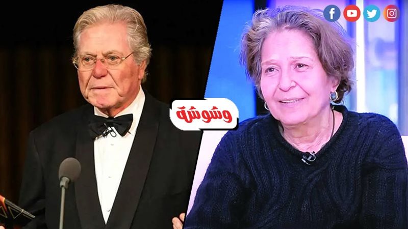 حسين فهمي وحنان يوسف