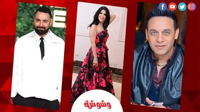 مصطفى قمر وأحمد حاتم وجينا سلطان 