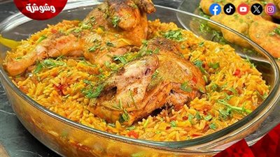 طريقة عمل أرز مكرمل بالدجاج