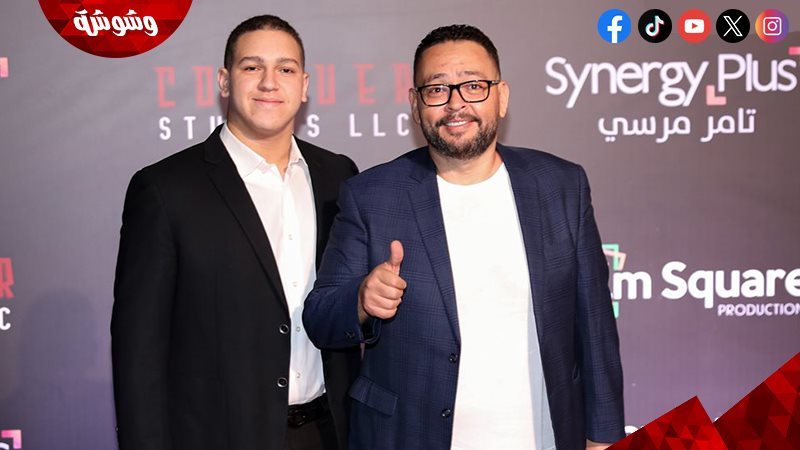 أحمد رزق و نجلة
