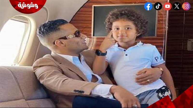 محمد رمضان و نجلة