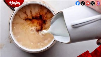 اضرار شرب شاي باللبن على الريق