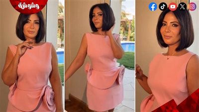 فستان منى زكي في حفل زفاف أمينة خليل يخطف الأنظار.. لن تُصدق سعره!