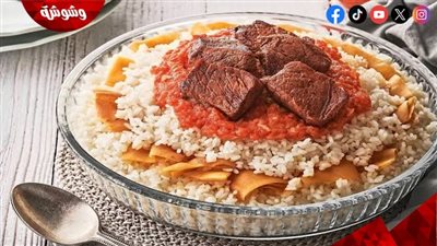 طريقة عمل الفتة المصرية الأصلية بالخل والثوم