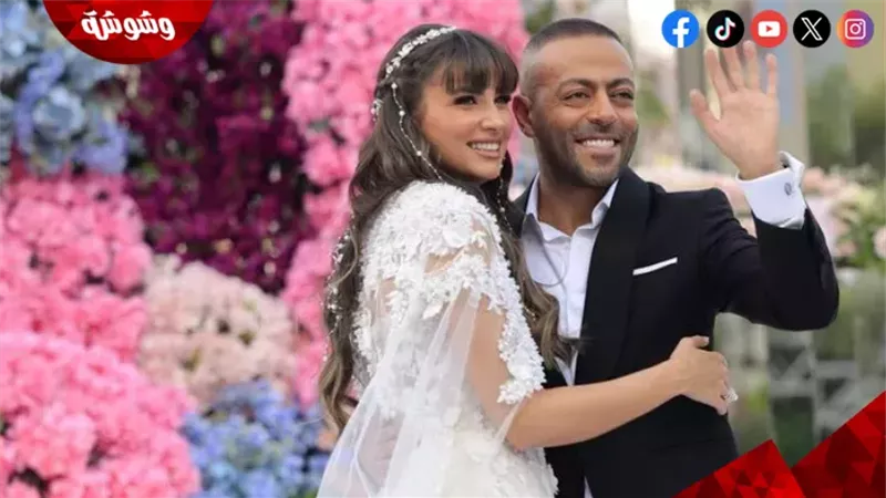 تامر عاشور و زوجتة