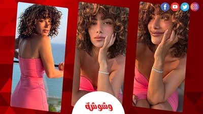  صبا مبارك تخطف الأنظار بإطلالة صيفية أمام البحر 