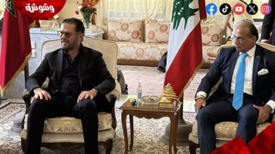 ‫تكريم النجم راغب علامة من سفير لبنان بالمغرب‎