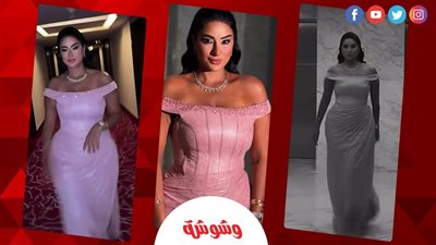 جوري بكر تلفت الأنظار بفستان وردي وإكسسوارات أنيقة 