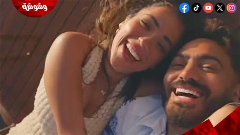 تامر حسنى و آية سليم