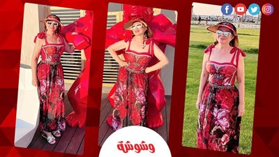 إلهام شاهين تخطف الأنظار بإطلالة ناعمة وسط الطبيعة الساحرة 