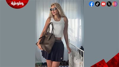 مي حلمي تتألق بإطلالة كاجوال أنيقة من توقيع 