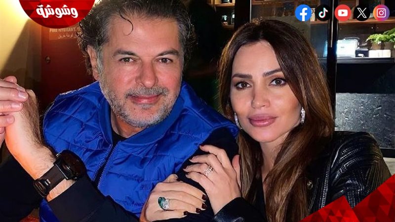 راغب علامة و زوجتة