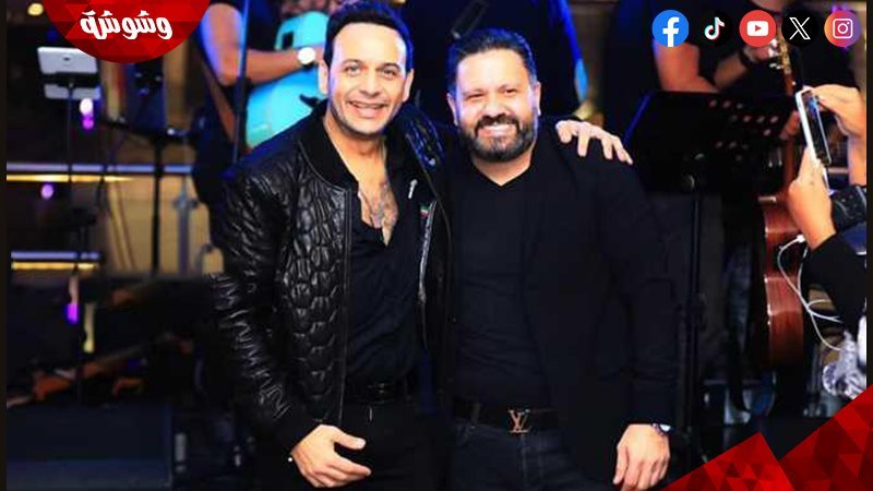 مصطفى قمر وإدوارد