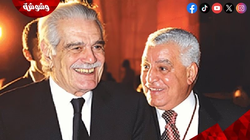 زاهي حواس وعمر الشريف