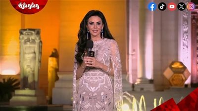 جاسمين طه زكي تقدم حفل افتتاح مهرجان القاهرة الدولي للمسرح التجريبي‎ 