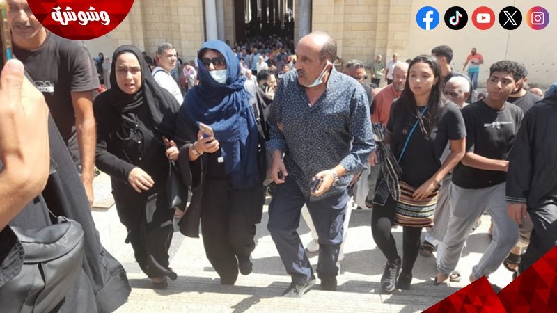 جنازة شقيقة احمد