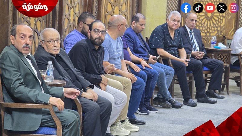 عزاء شقيقة احمد صيام