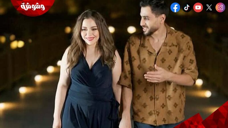 إلهام عبدالبديع وزوجها