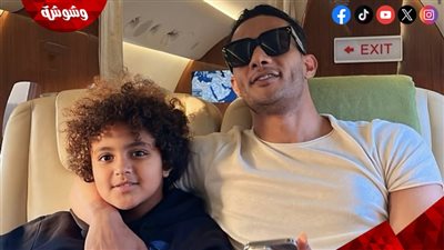 بهذه الطريقة.. محمد رمضان يحتفل بعيد ميلاد نجله علي