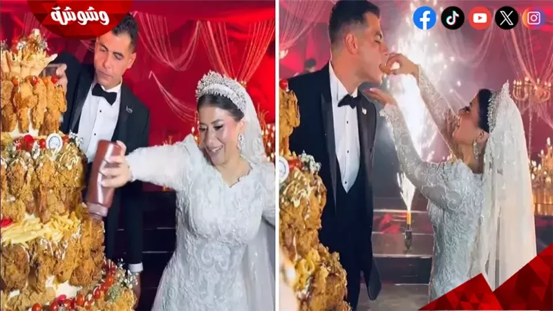زفاف ابنة هبة قطب