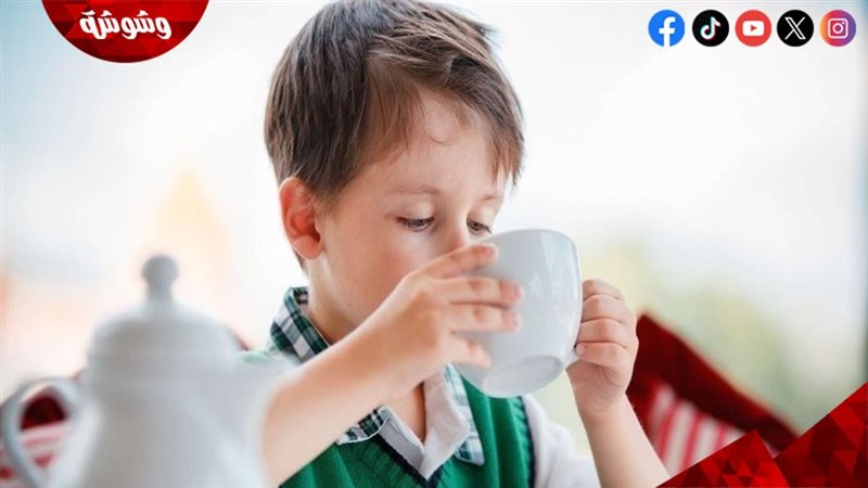 شرب الأطفال للقهوة