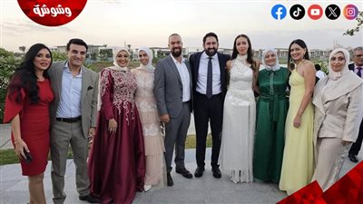 وسط أجواء عائلية مليئة بالبهجة.. خيري رمضان يحتفل بعقد قران نجله