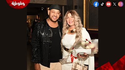 عصام كاريكا يتألق في حفل عيد ميلاد دانا أبو زيد وطارق النهري 