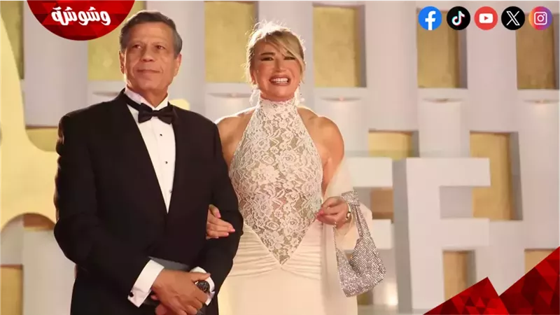 إيناس الدغيدي وزوجها