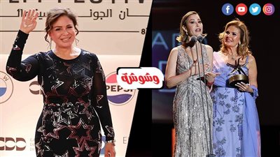  إلهام شاهين تهنئ منة شلبي على تكريمها بافتتاح مهرجان الجونة: بنوتي الحلوة