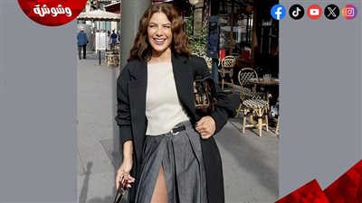 صبا مبارك تختار البساطة في شوارع باريس.. تفاصيل 