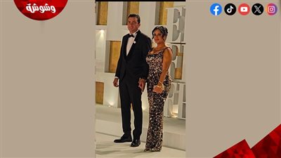 رانيا يوسف وزوجها وصبري فواز وابنته يخطفون الأنظار في ختام 