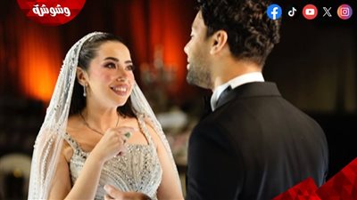 بالصور.. أحمد جمال يحتفل بزفافه على المطربة فرح الموجي 