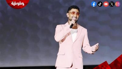 أحمد سعد يتألق في ختام مهرجان الجونة السينمائي.. ويفاجئ الحضور بأغنية جديدة