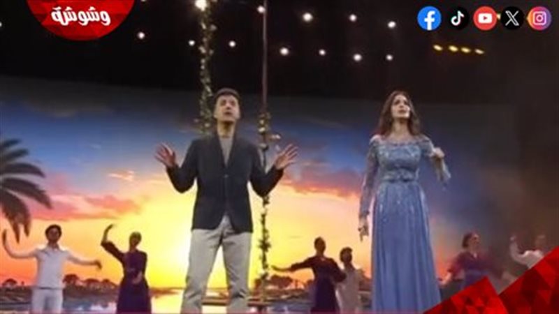 آمال ماهر وحمزة نمرة