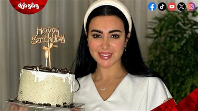ميرهان حسين تحتفل بعيد ميلادها بالأبيض.. صور 