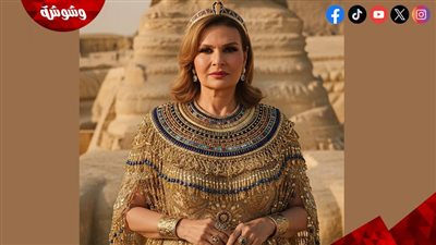 يسرا تتألق بالزي الفرعوني.. احتفالًا بافتتاح المتحف المصري الكبير 