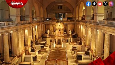  مدير الترميم يكشف كواليس تجهيز قاعات الملك توت عنخ آمون بالمتحف الكبير