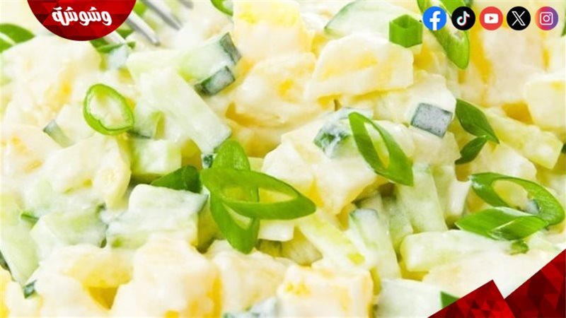 سلطة البطاطس بالمايونيز