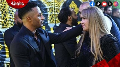 نجوم الفن يساندون محمد رمضان في عزاء والده بمسجد الشرطة في الشيخ زايد