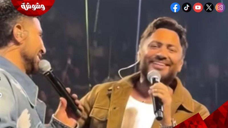 تامر حسني وأحمد سعد