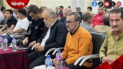 أشرف زكى وفنانو السيرك المصري يودعون الفنان الراحل أشرف الجريسي 