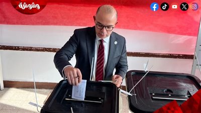 رئيس الرقابة المالية يدلي بصوته ويؤكد: اختيار النواب واجب وطني
