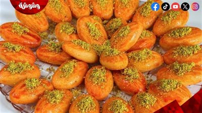 طريقة عمل حلوى رموش الست في المنزل