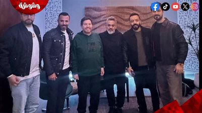 هانى شاكر ينتهى من تسجيل أغنية 