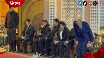 أحمد السقا ومحمود سعد يقدمان واجب العزاء في شقيقة عادل إمام 