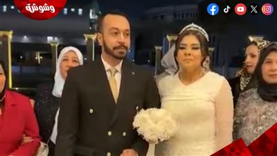 بحضور الأهل والأصدقاء.. الصور الأولى من عقد قران تامر مجدي 